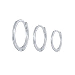 Emilie – Pendientes de oro fino con un suave brillo.