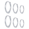 Emilie – Pendientes de oro fino con un suave brillo.