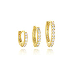 Anneliese – Golden rings with a gentle curve