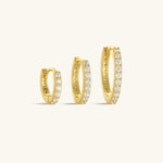 Anneliese – Golden rings with a gentle curve