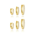 Anneliese – Golden rings with a gentle curve