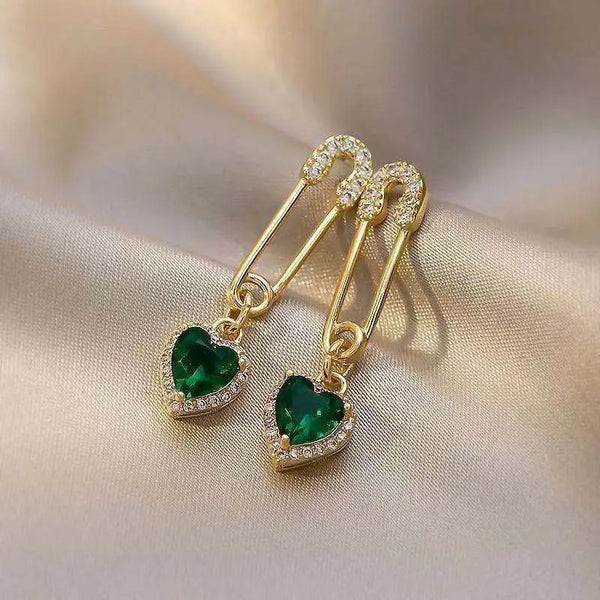Pendientes Colgantes Amarisse Viridelle | Oro