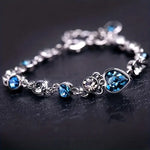 Kateřina – Sapphire bracelet in a delicate design.
