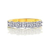 Amélie – Anillo de diamante delicado con adornos de corona.