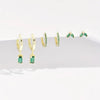 Conjunto de Pendientes Fiorenza Viridelle | Oro