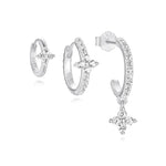 Eva-Marie – Pendientes dorados delicados con forma fluida.