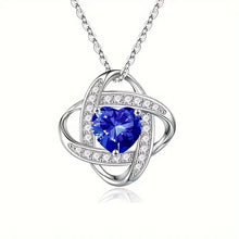 Aurelie – Collar con colgante de zafiro.