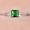 Anillo Cariselle Dravine | Oro Blanco