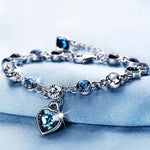 Kateřina – Sapphire bracelet in a delicate design.