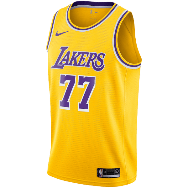 Los Angeles Lakers Nike Icon Edition Jersey - Gold | NBA