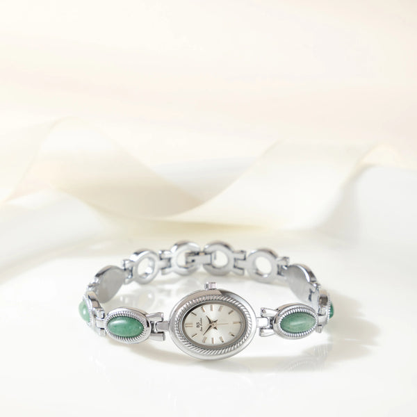 Clara – Reloj dorado con esfera alargada.