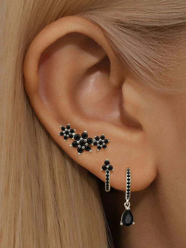 Sabina – Pendientes de oro con estilo moderno.