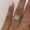 Nora – Layered diamond ring.