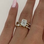 Nora – Layered diamond ring.