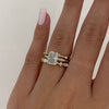 Nora – Layered diamond ring.