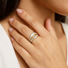 Tereza - Anillo vintage dorado