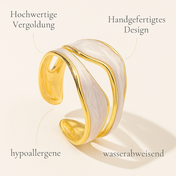 Tereza - Vintage gold ring