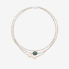 Helene – A delicate multi-strand pearl necklace with harmonious natural tones.