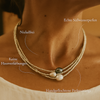 Helene – A delicate multi-strand pearl necklace with harmonious natural tones.