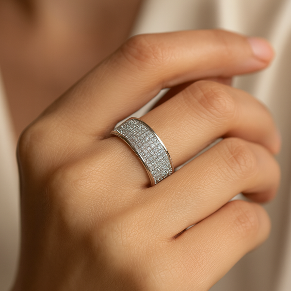 Nela - Anillo brillante