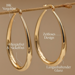 Martina - Pendientes vintage dorados