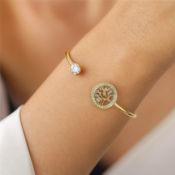 Sara - Pulsera ajustable del Árbol de la Vida