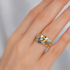 Marie - Anillo Vintage de Circonita Mala