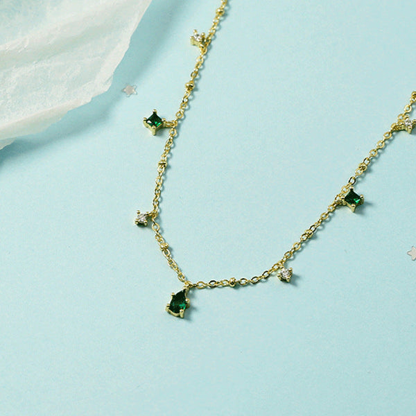 Collar Corinne Delaire | Oro Blanco