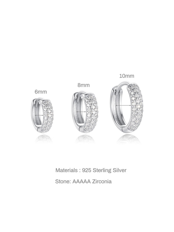Sina – Pendientes de oro con elegancia minimalista.
