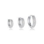 Sina – Pendientes de oro con elegancia minimalista.