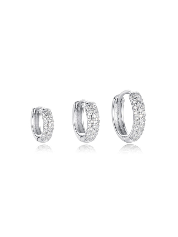 Sina – Pendientes de oro con elegancia minimalista.