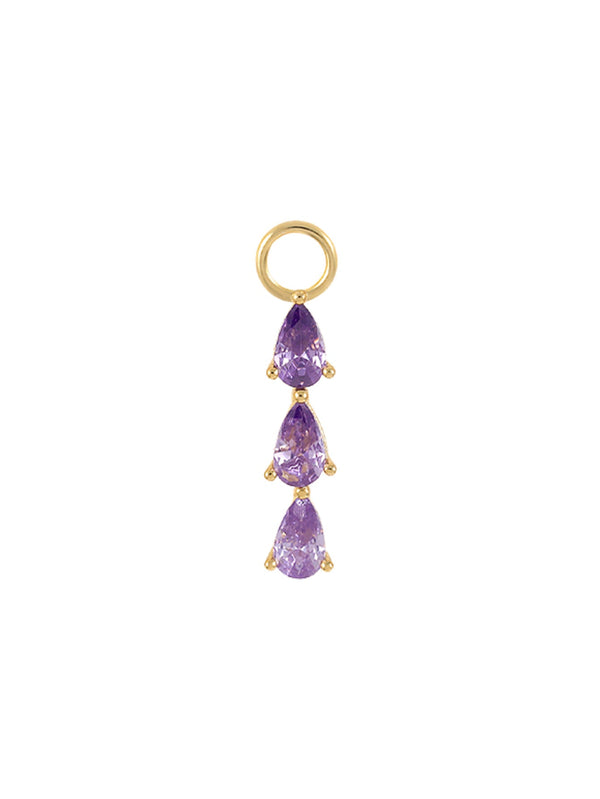 Isabela – Pendientes de oro delicados con forma geométrica.