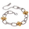 Klara – Pulsera dorada con adorno de perla