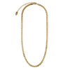 Flat link necklace
