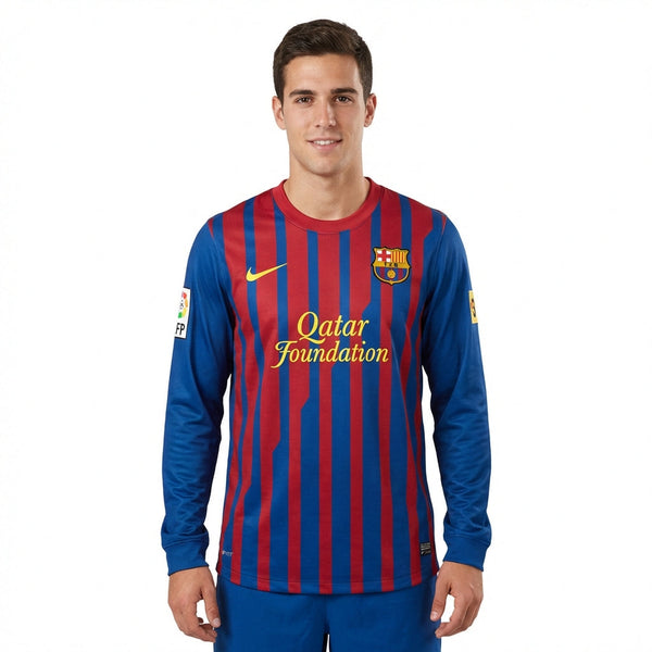 Barcelona Home 11/12 - Long Sleeve