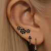 Sabina – Pendientes de oro con estilo moderno.
