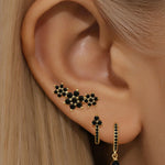Sabina – Pendientes de oro con estilo moderno.