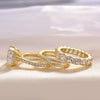 Iris – Anillo de diamante con piedra ovalada.