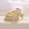 Iris – Anillo de diamante con piedra ovalada.