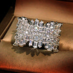 Selina – Anillo con circonita cuadrada