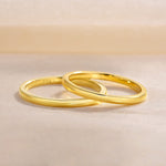 Leona – Anillo de diamante con tres filas brillantes.