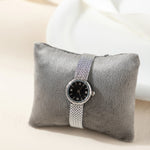 Magdalena – Gold watch with a narrow strap.