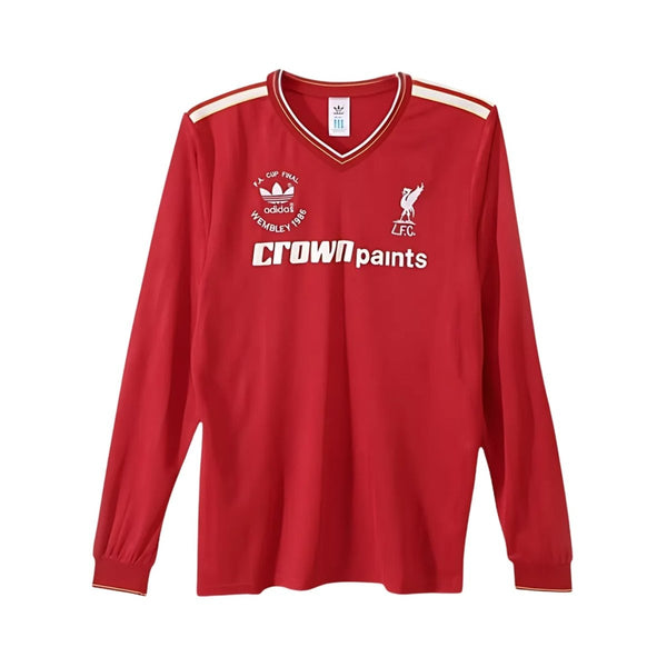 Liverpool Principal FA Cup Final 86/87 - Manga Larga