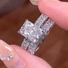 Kateřina – Anillo de diamante con un destacado corte baguette.