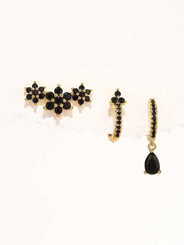 Sabina – Pendientes de oro con estilo moderno.