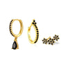 Sabina – Pendientes de oro con estilo moderno.