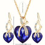 Aurelie – Conjunto de joyas con zafiros.