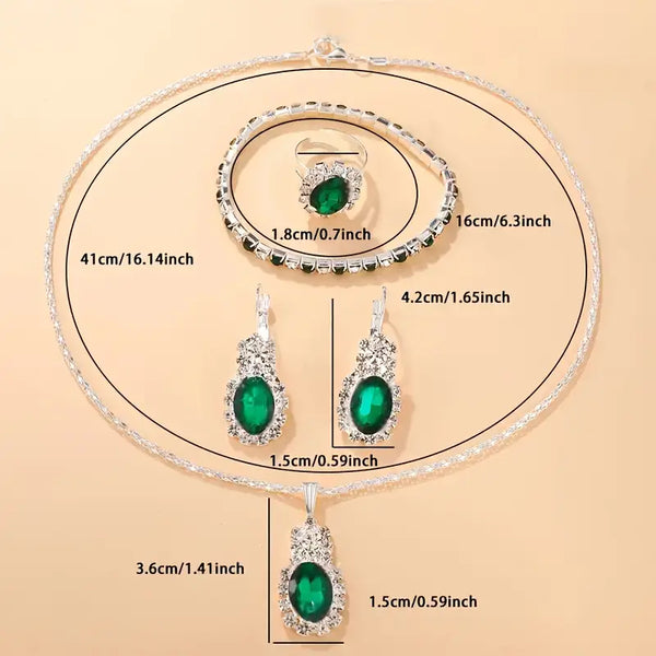 Conjunto de Joyería Seloria Grevalyn