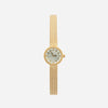 Magdalena – Gold watch with a narrow strap.