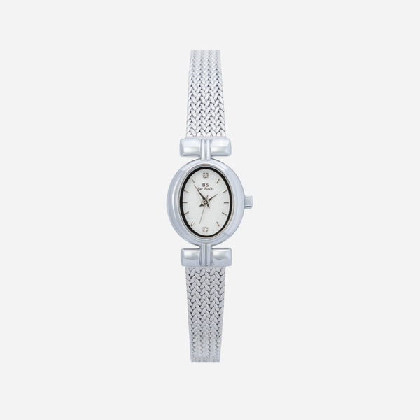 Selina – Reloj dorado con diseño ovalado.